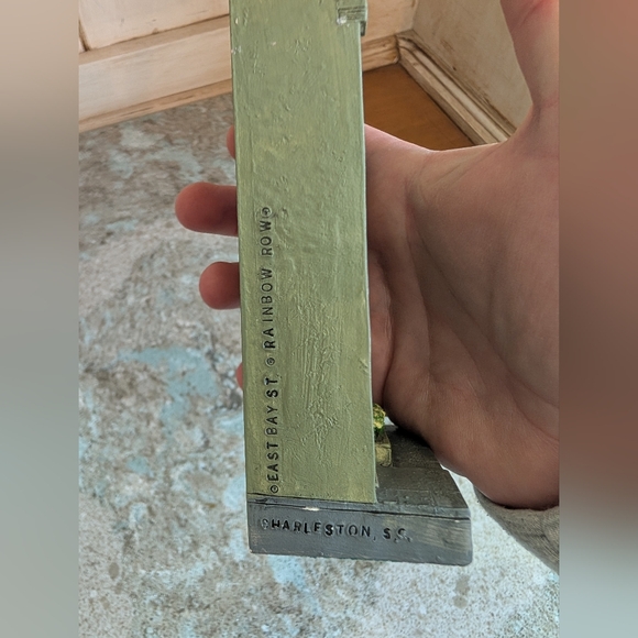 RARE VTG 1994 Resin Rainbow Row Houses Lot of 3 Shelf Sitter Wall Hanging USA - Picture 6 of 15